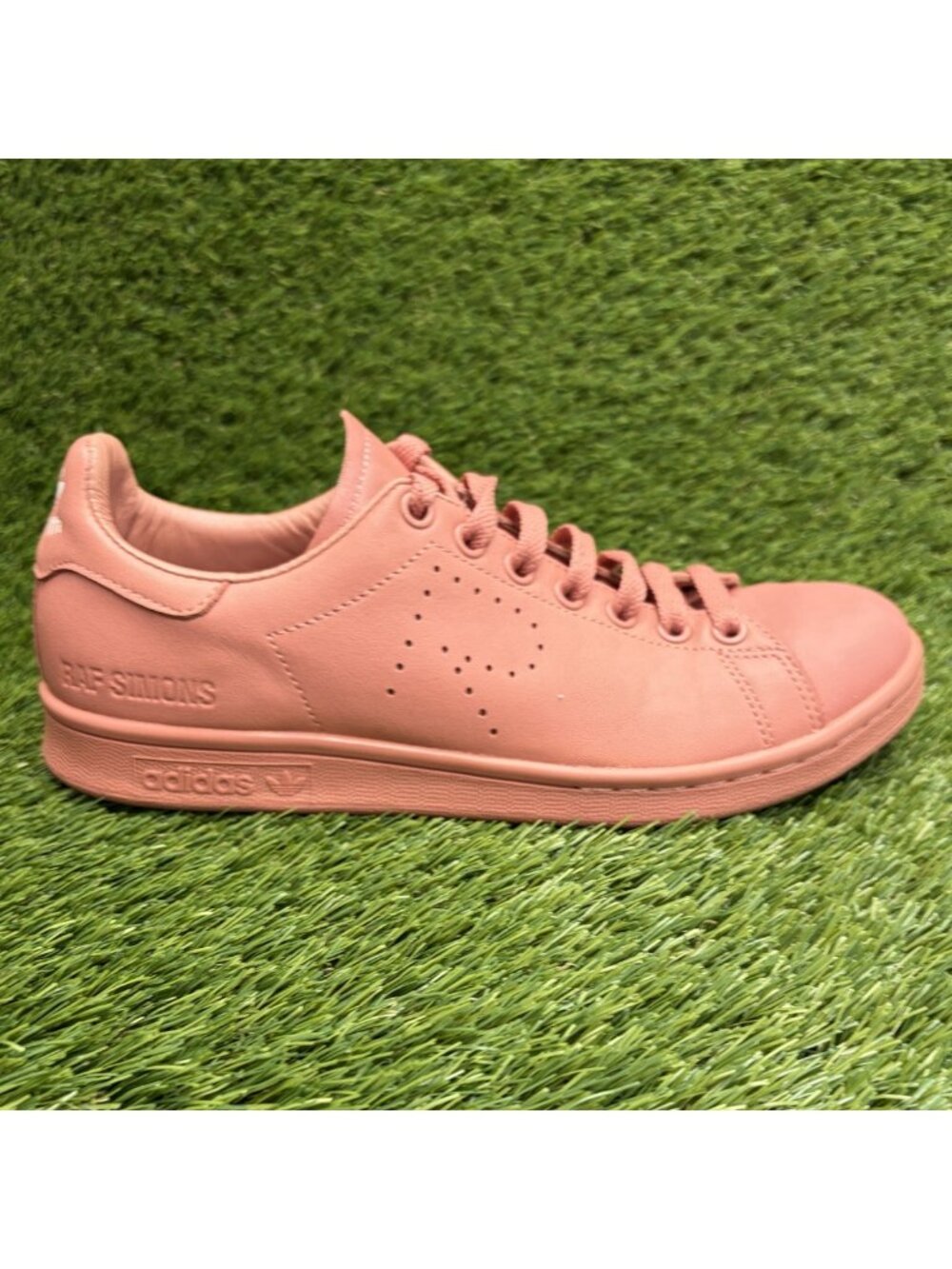 Adidas Stan Smith x Raf Simons Mens Size 7 Ash Pink Athletic Shoes Sneakers